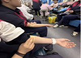 热血传情，青春担当——23造价1班、2班学生参与无偿献血活动